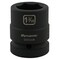 Dynamic 1" Drive Standard Socket, Black Phosphate, Tools 1-3/16" X 1" Drive, 6 Point Standard Length D025338 - alternate 5